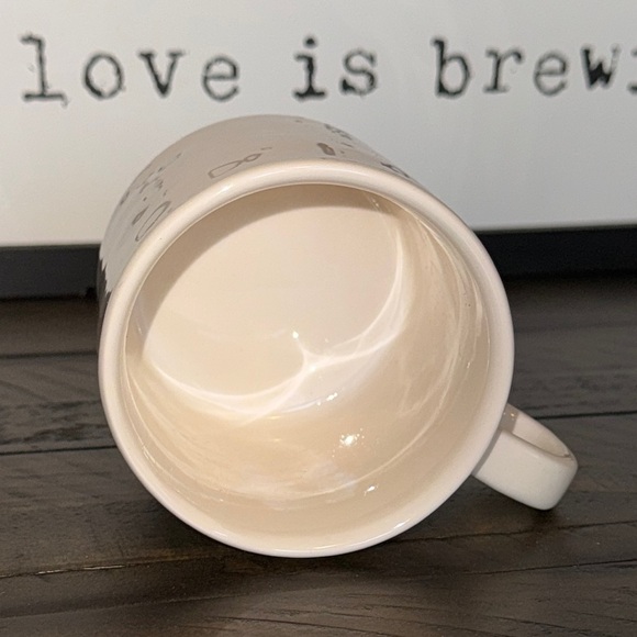 Rae Dunn White 'Hubby' Coffee Tea Mug Cup - Picture 4 of 5